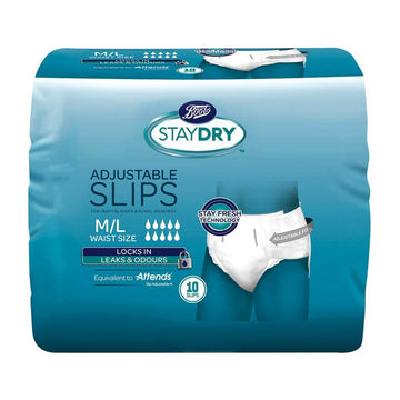 Staydry Adjustable Slips (Sizes Medium-Xl)
